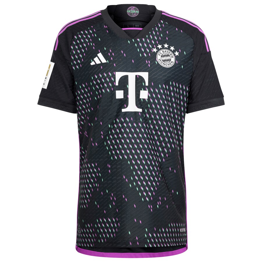 Leroy Sané Bayern Munich adidas 2023/24 Away Player Jersey - Black