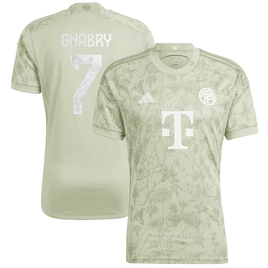 Serge Gnabry Bayern Munich adidas 2023/24 Oktoberfest Player Jersey - Green