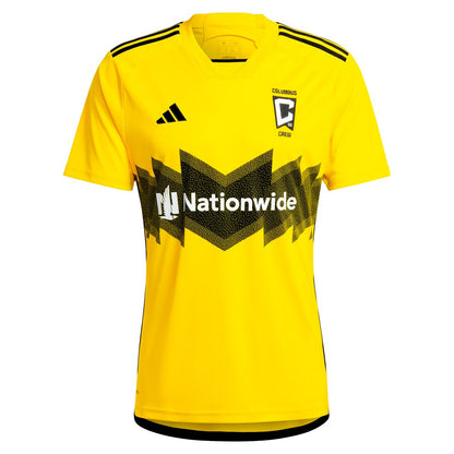 Cucho Hernández Columbus Crew adidas 2024 The Home Kit  Player Jersey - Yellow