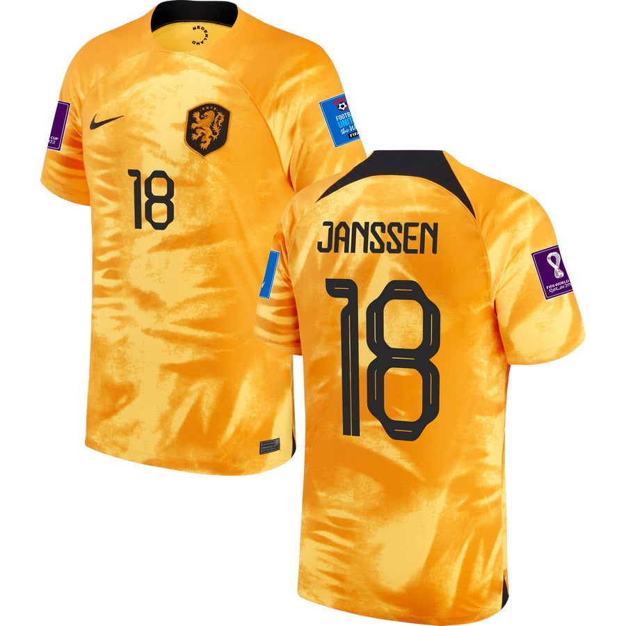 Netherlands Home Stadium Jersey 2022/23 Men`s