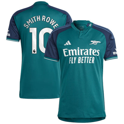 Emile Smith Rowe Arsenal adidas 2023/24 Third Player Jersey - Green