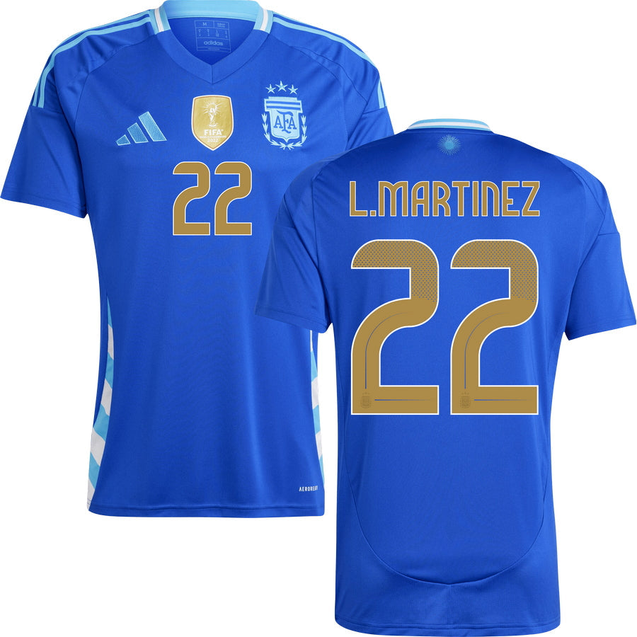 Argentina Away Stadium Jersey 2024 Men`s