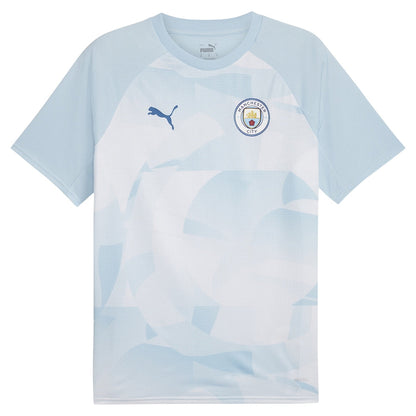 Manchester City Puma 2023/24 Pre-Match Jersey - Silver