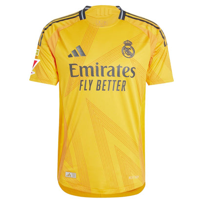 Kylian Mbappé Real Madrid adidas 2024/25 Away Jersey - Orange