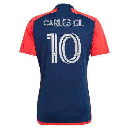 Carles Gil New England Revolution adidas 2024 Boston Tea Party  Player Jersey – Navy