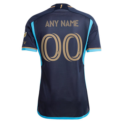 Philadelphia Union adidas 2024 The XV Kit Authentic Custom Jersey – Navy