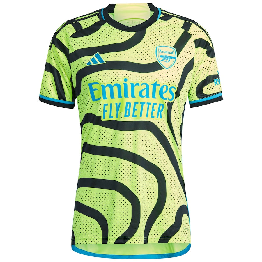 Martin Odegaard Arsenal adidas 2023/24 Away Player Jersey - Yellow