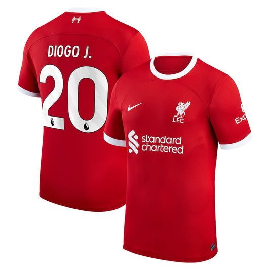 Diogo Jota Liverpool Nike 2023/24 Home Player Jersey - Red