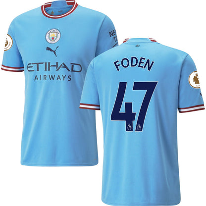 Manchester City Home Jersey Stadium 2022/23