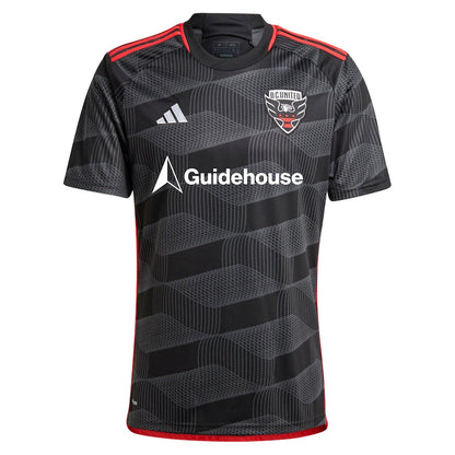 D.C. United adidas 2024 The Icon Kit  Custom Jersey – Black