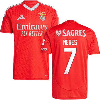 Benfica Home Jersey 2024/25 Adults