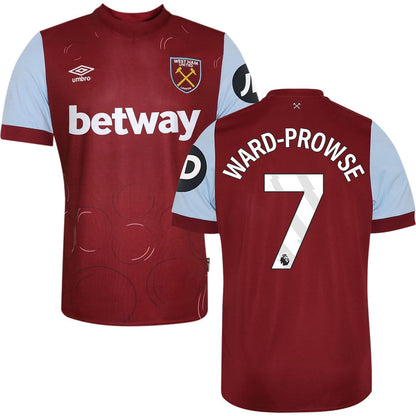 West Ham United FC Home Stadium Jersey 2023/24 Men`s