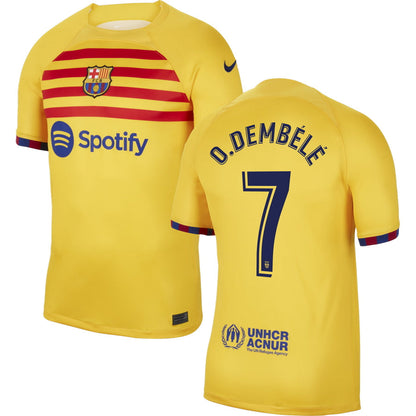 Barcelona FC Senyera Fourth Jersey 2023/24 Men