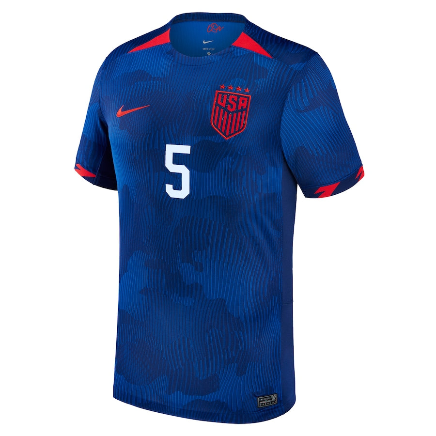 Kelley O'Hara USWNT Nike 2023 Away  Player Jersey - Royal