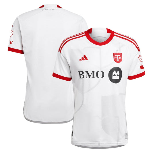 Toronto FC adidas 2024 GTA Kit Authentic Jersey – White