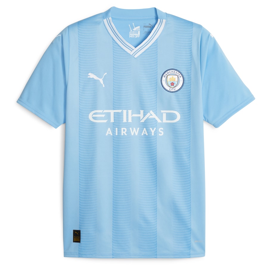 Jack Grealish Manchester City Puma 2023/24 Home Player Jersey - Sky Blue