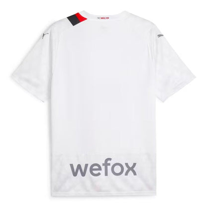 AC Milan Puma 2023/24 Away Custom Jersey - White