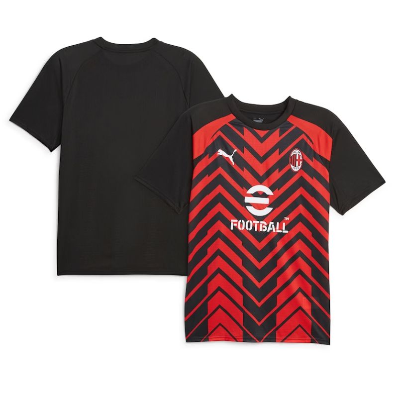 AC Milan Puma 2023/24 Pre-Match Jersey - Red