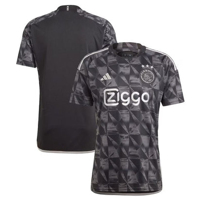 Ajax Adidas 2023/24 Third Custom Jersey - Black