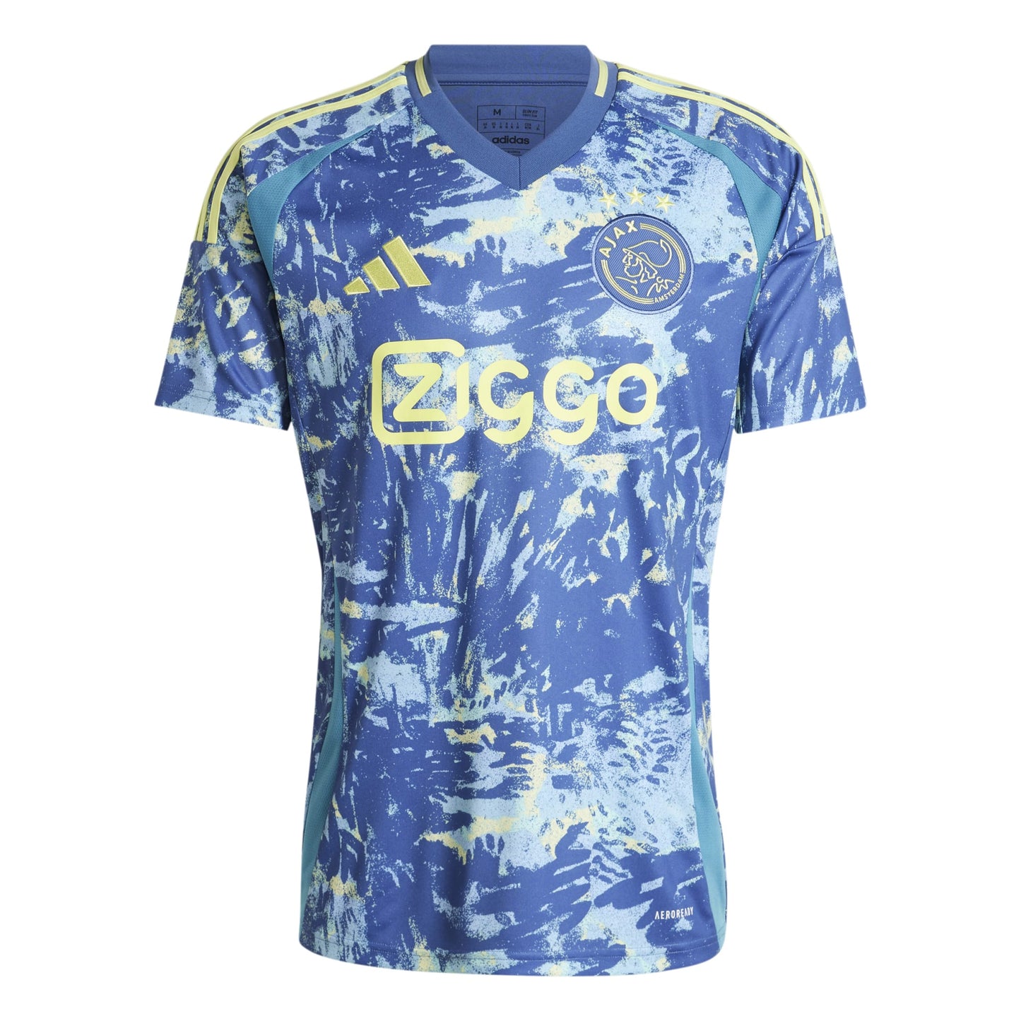 Ajax adidas 2024/25 Away Custom Jersey - Blue