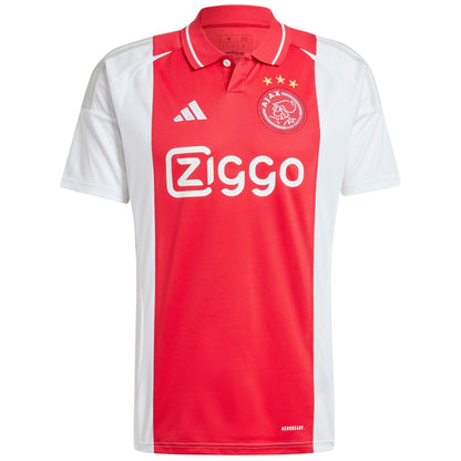 Ajax adidas 2024/25 Home Custom Jersey - White