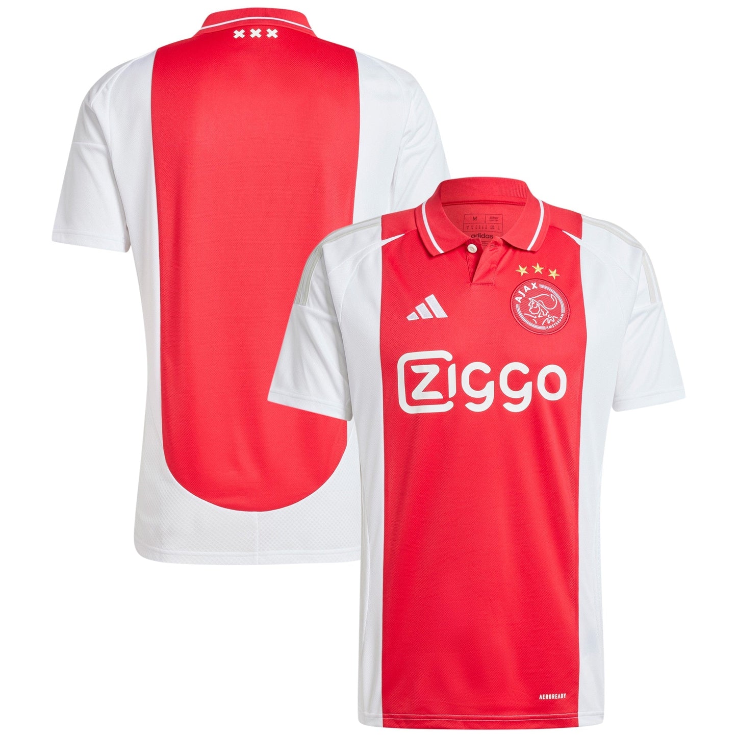 Ajax adidas 2024/25 Home Custom Jersey - White