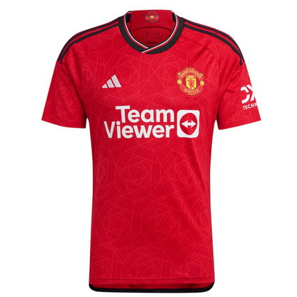 Alejandro Garnacho Manchester United Adidas 2023/24 Home Player Jersey - Red