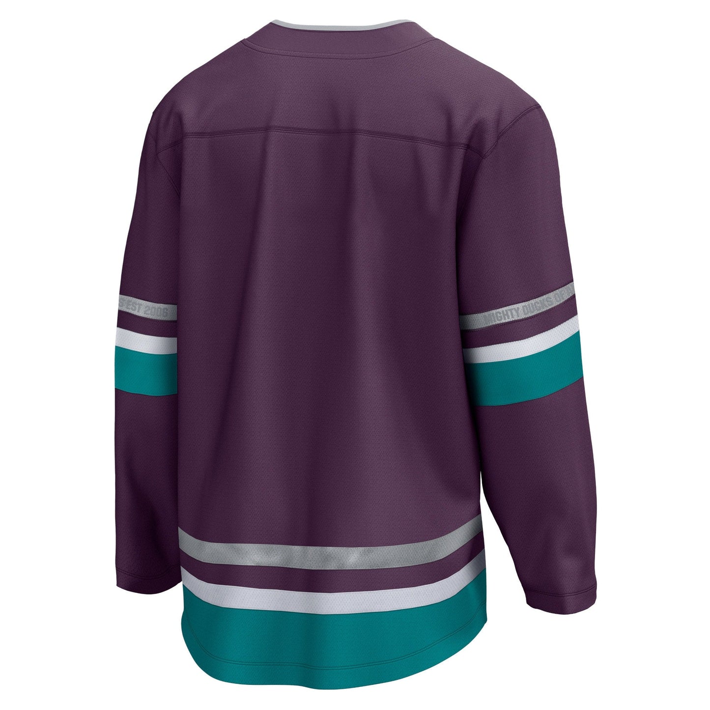 Anaheim Ducks Alternate Anniversary Breakaway Custom Jersey - Purple