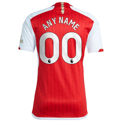 Arsenal Team 2023/24 Home Custom Jersey - Red