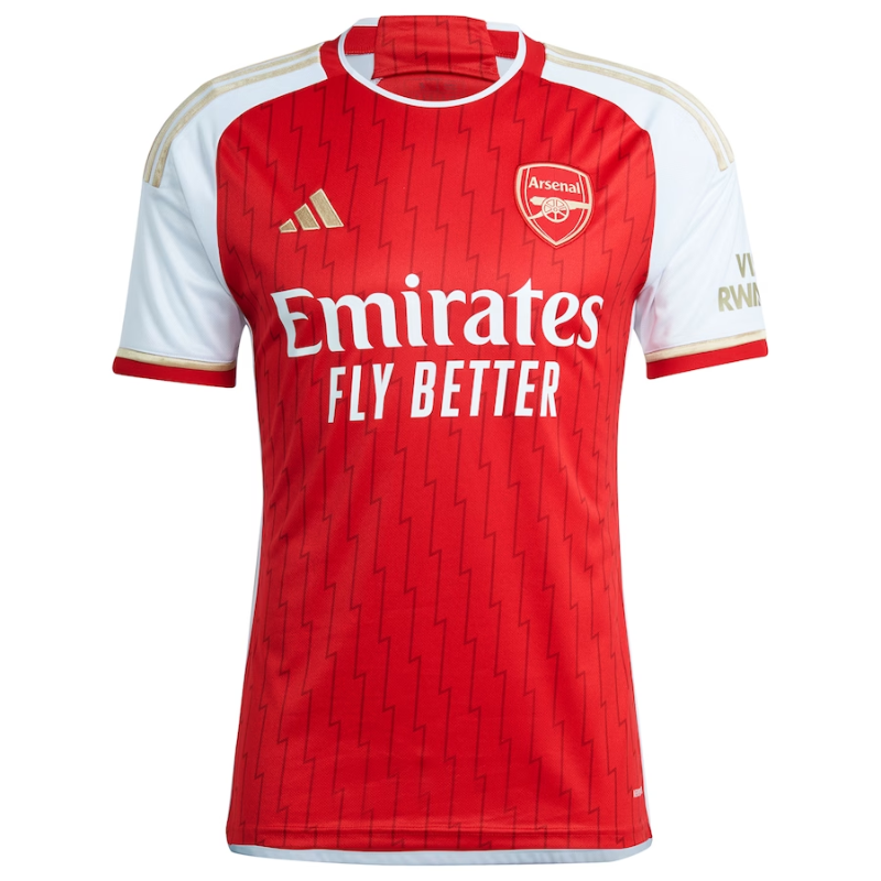 Arsenal Team Home Shirt 2023-24 Custom Jersey - Red