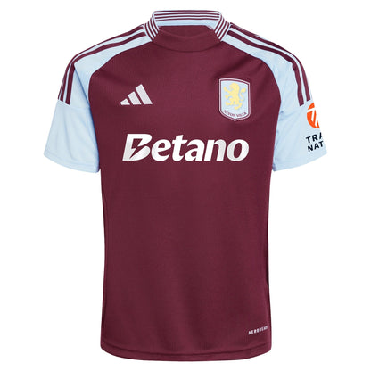 Aston Villa adidas 2024/25 Home Custom Jersey - Claret