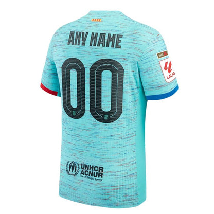 Barcelona 2023/24 Third Custom Jersey - Aqua