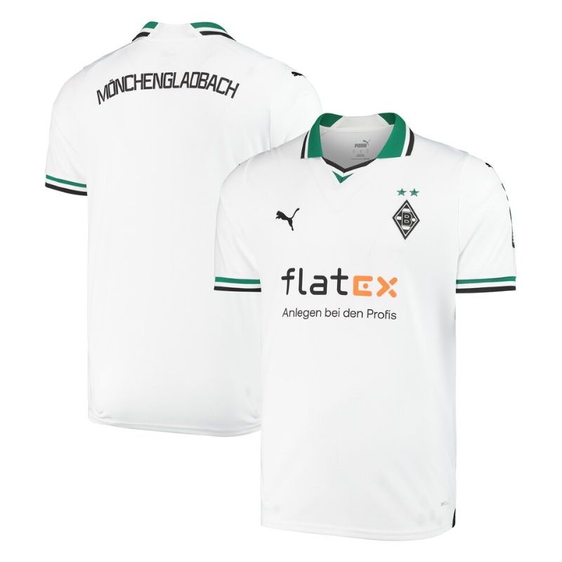 Borussia Monchengladbach Home Shirt 2023-24 Custom Jersey - White