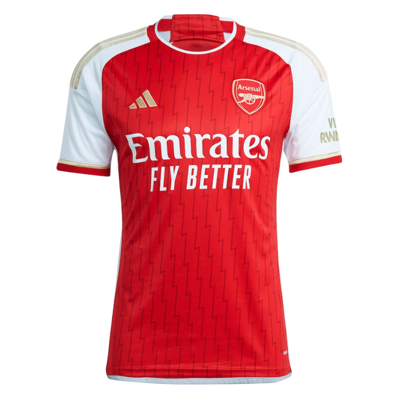 Bukayo Saka Arsenal Shirt 2023/24 Home Player Jersey - Red