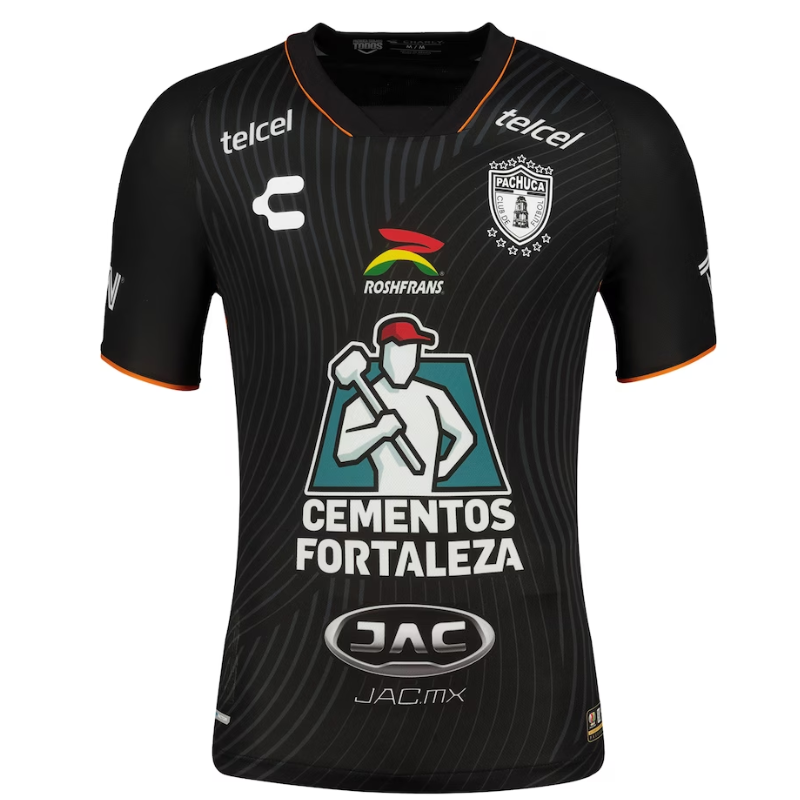 C.F. Pachuca Shirt 2023/24 Away Jersey - Black