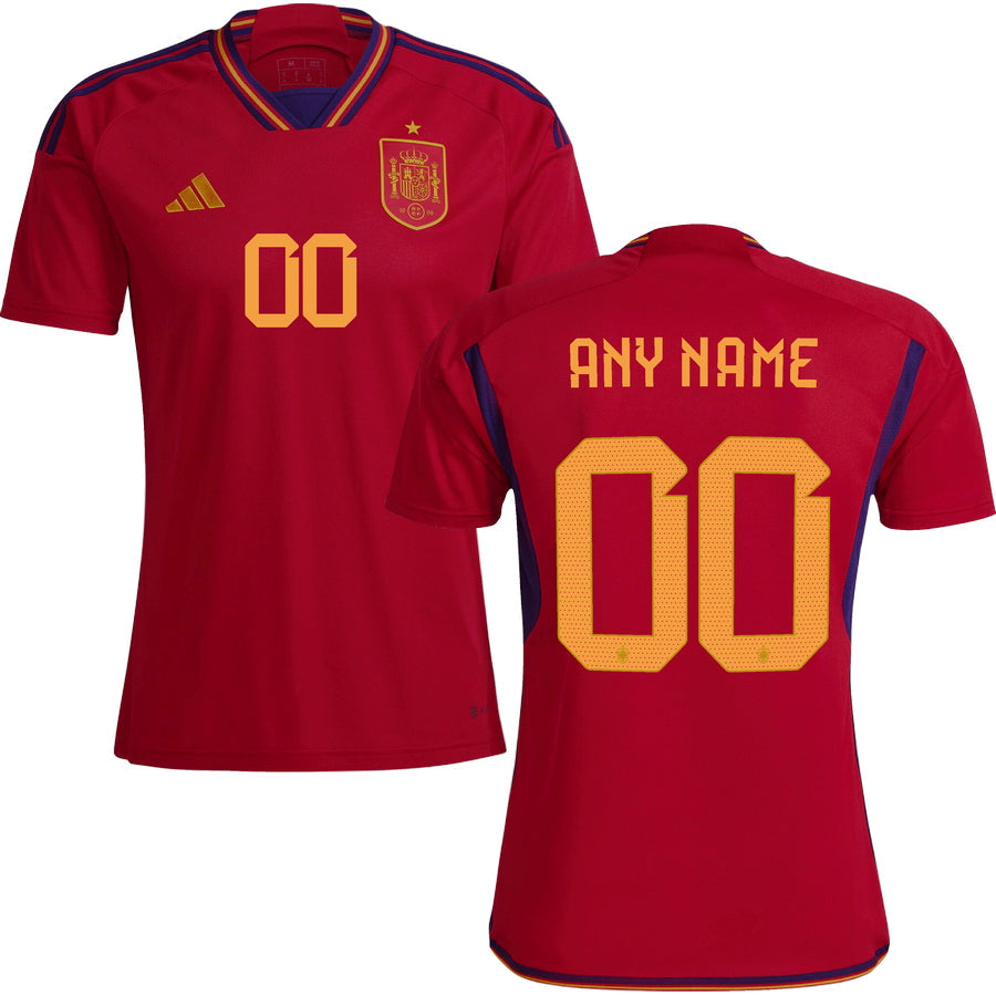 Spain Home Stadium Jersey 2022/23 Men`s