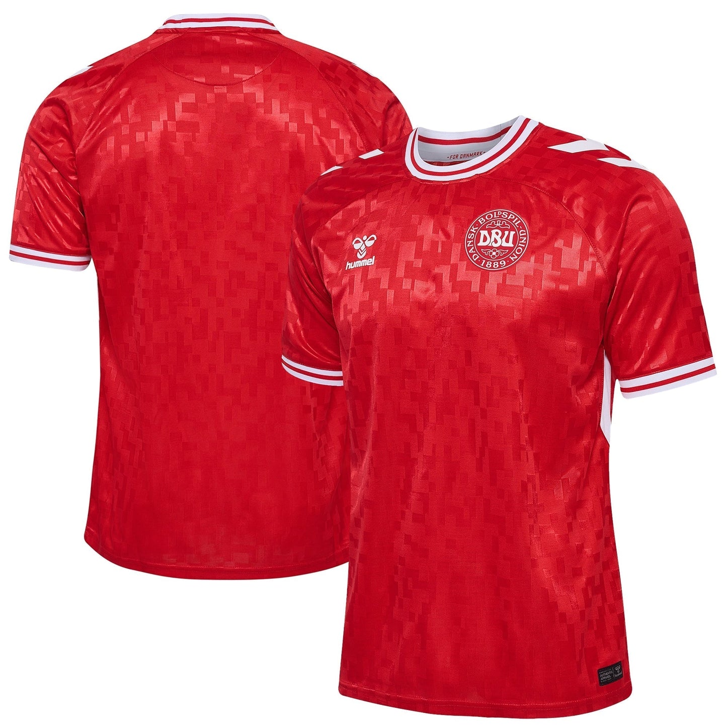 Denmark National Team 2024 Home Custom Jersey - Red