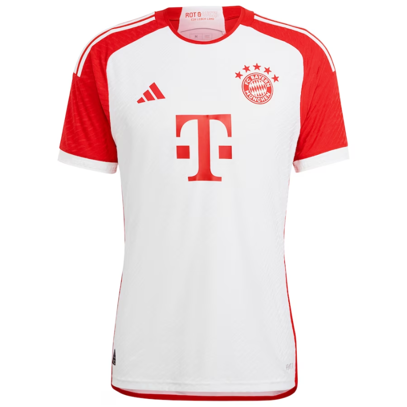 FC Bayern Team Home Shirt 2023-24 Custom Jersey - White