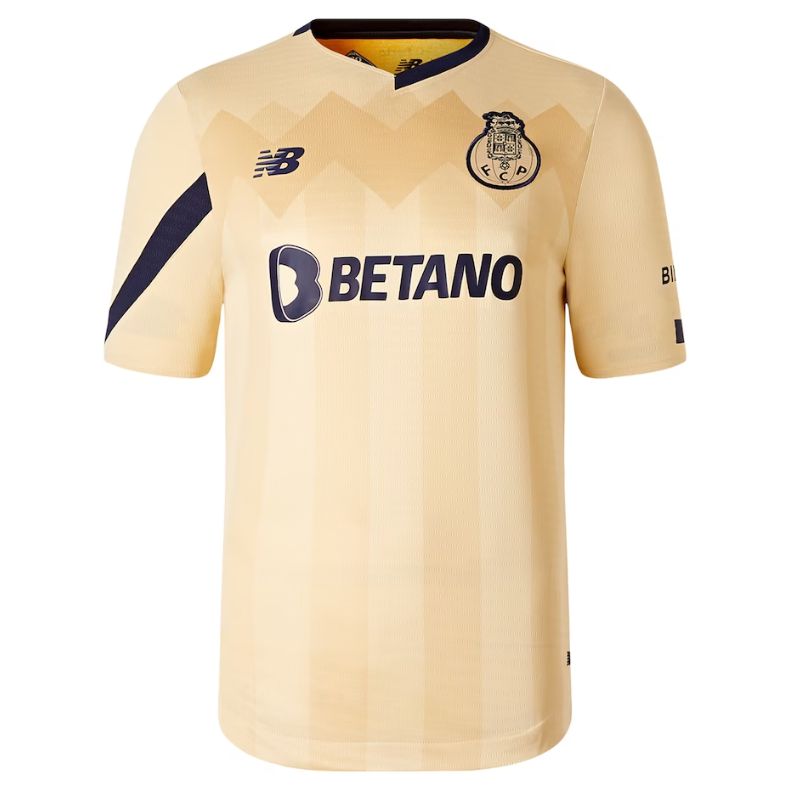 Fc Porto Away Shirt 23-24 Custom Jersey - Beige