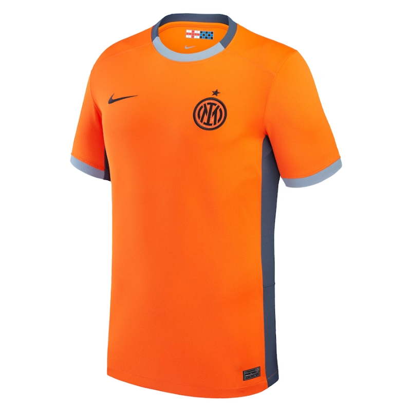 Inter Milan Nike 2023/24 Third Custom Jersey - Orange