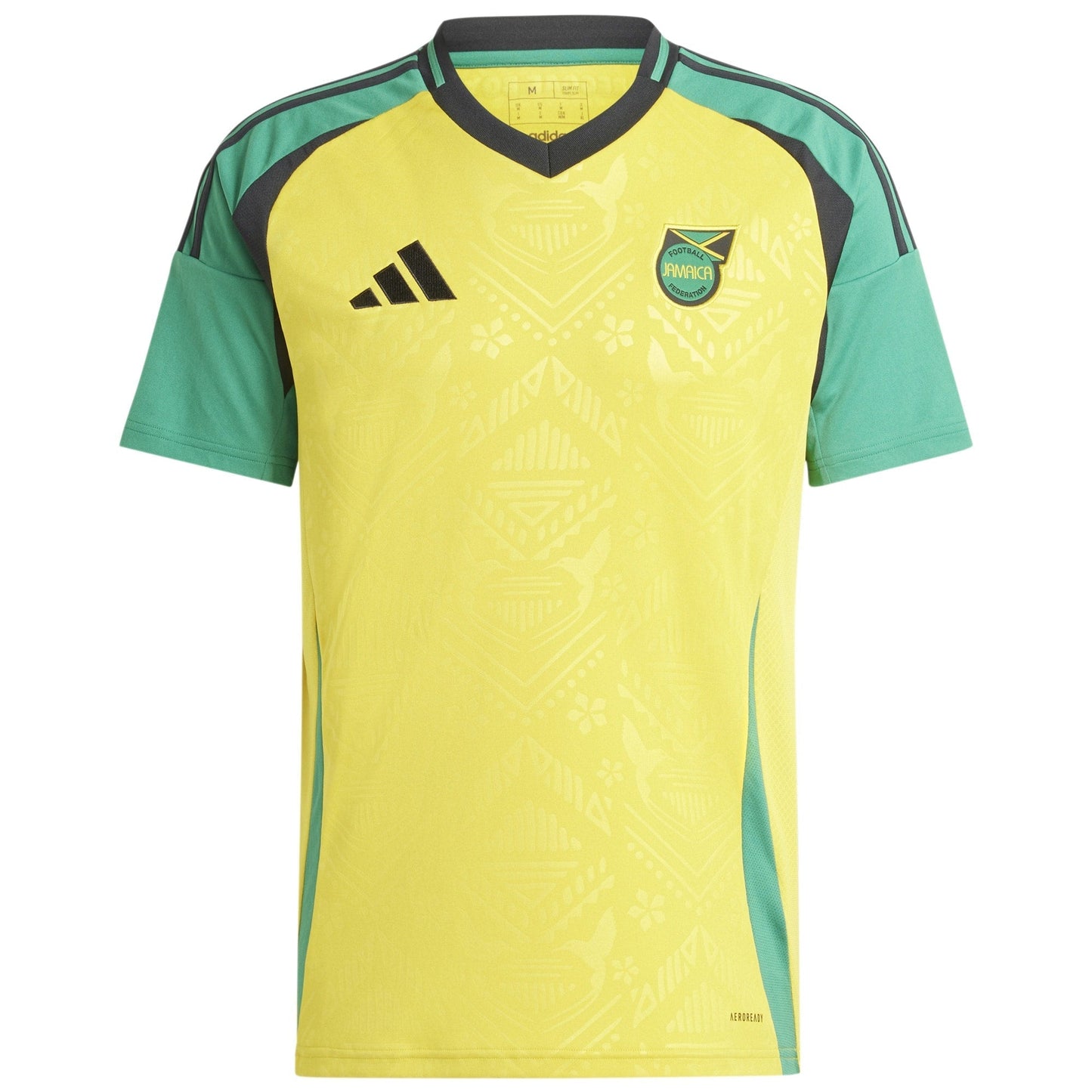 Jamaica National Team adidas 2024 Home Custom Jersey - Yellow