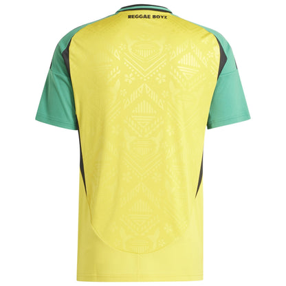 Jamaica National Team adidas 2024 Home Custom Jersey - Yellow