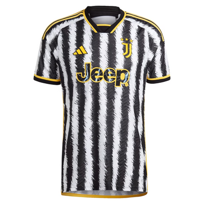 Juventus Team Home Shirt Custom Jersey 2023-24 - Black