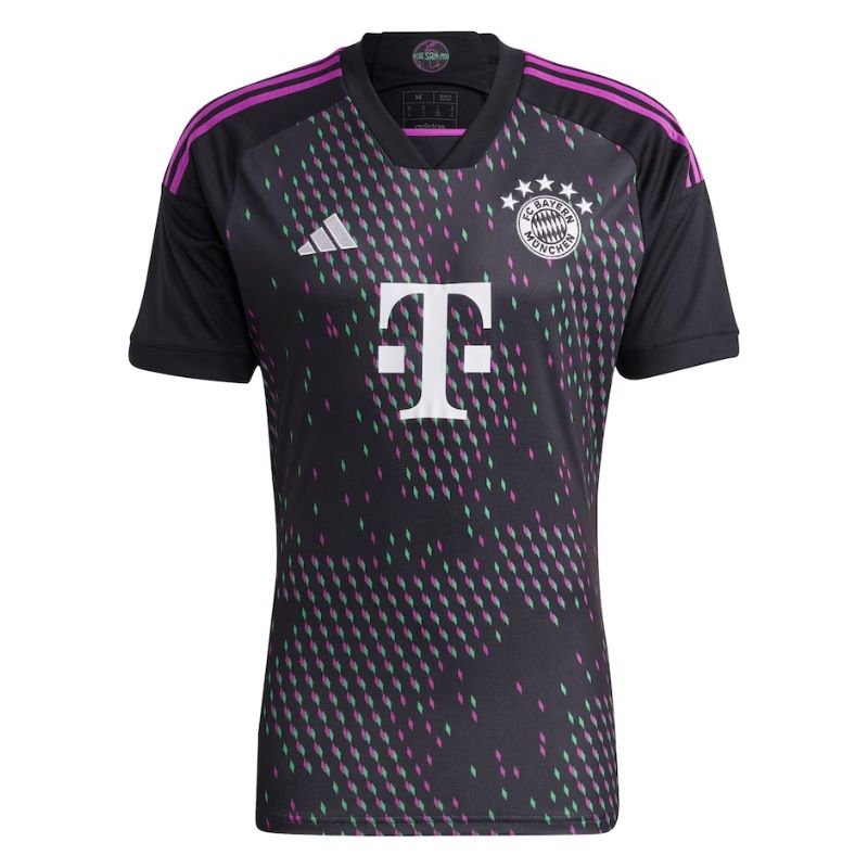 Kingsley Coman Bayern Munich 2023/24 Away Player Jersey - Black