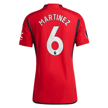 Lisandro Martínez Manchester United Shirt 2023/24 Home Player Jersey - Red