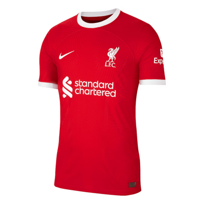 Liverpool Home Shirt - 2023-24 with Darwin 27 printing - Red