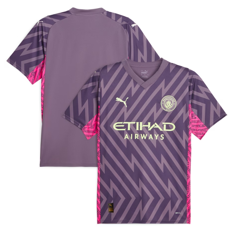 Manchester City Goalkeeper Puma  2023-24 - Purple