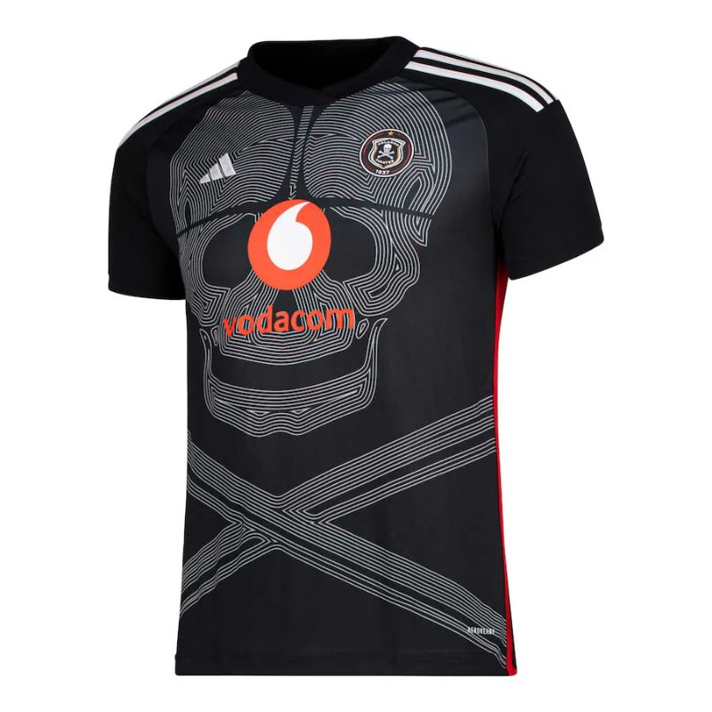 Orlando Pirates F.C. Shirt 2023/24 Home Custom Jersey - Black