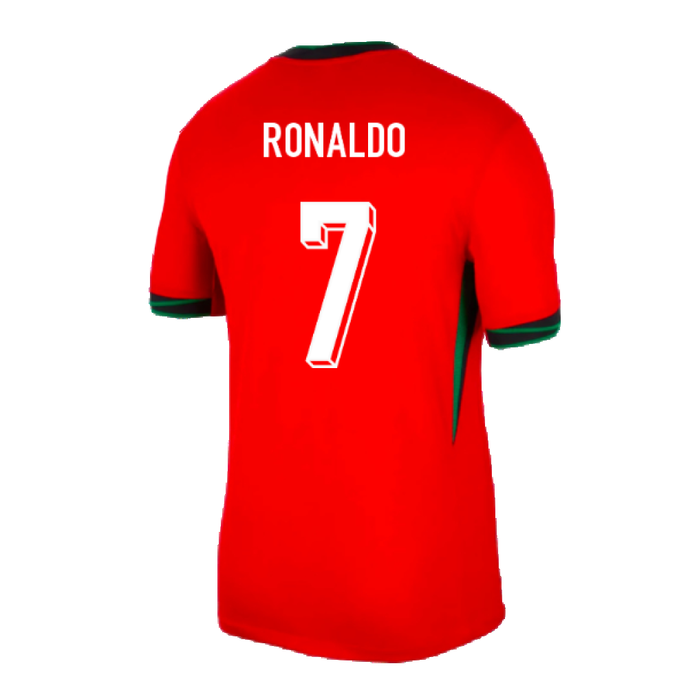 Portugal Nike Home 2024-2025 Ronaldo 7 Jersey - Red