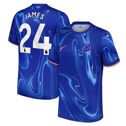 Reece James Chelsea Nike 2024/25 Home Player Jersey - Blue